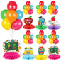 4 Sets Balloon Stand Kit for Table Bear Baby Shower Tables Centerpieces with Balloon Boy Baby Shower Decorations for Bear Theme Gender Reveal Birthday Party Table Decorations Supplies (Brown Bear, 4)