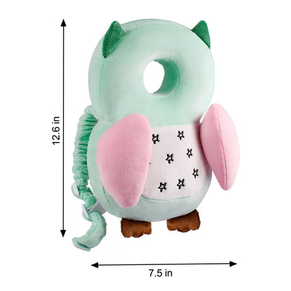 Baby Toddler Walker Head Protector Backpack Adjustable Wear Head Protection Safety Pad Backpack Baby Toddler & Walker Walking & Crawling Cute Owl MTY