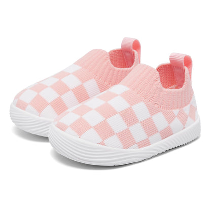 MORENDL Baby Shoes Toddler Walking Sock Shoes Non-Slip Breathable Boys & Girls Sneakers Infant Tennis Shoes