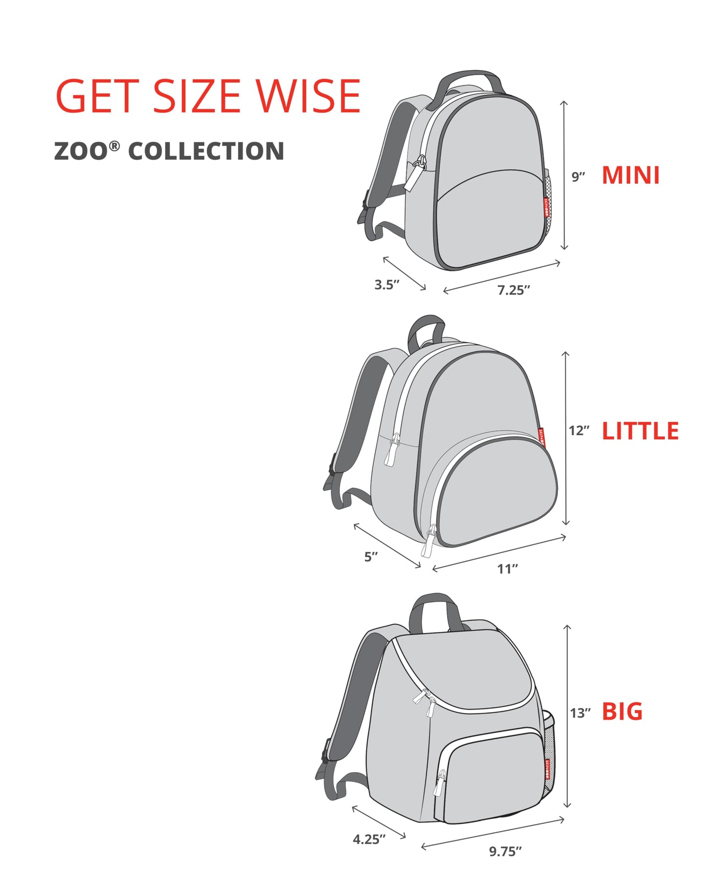 Skip Hop Toddler Backpack, Zoo Preschool Ages 3-4, Butterfly