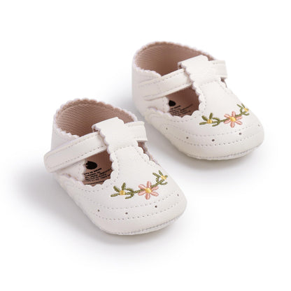 Infant Baby Boys Girls Sandals Summer Baby Wedding Dress Flat Shoes Newborn Crib Shoes First Walkers Prewalkers Shoes