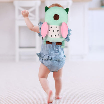 Baby Toddler Walker Head Protector Backpack Adjustable Wear Head Protection Safety Pad Backpack Baby Toddler & Walker Walking & Crawling Cute Owl MTY