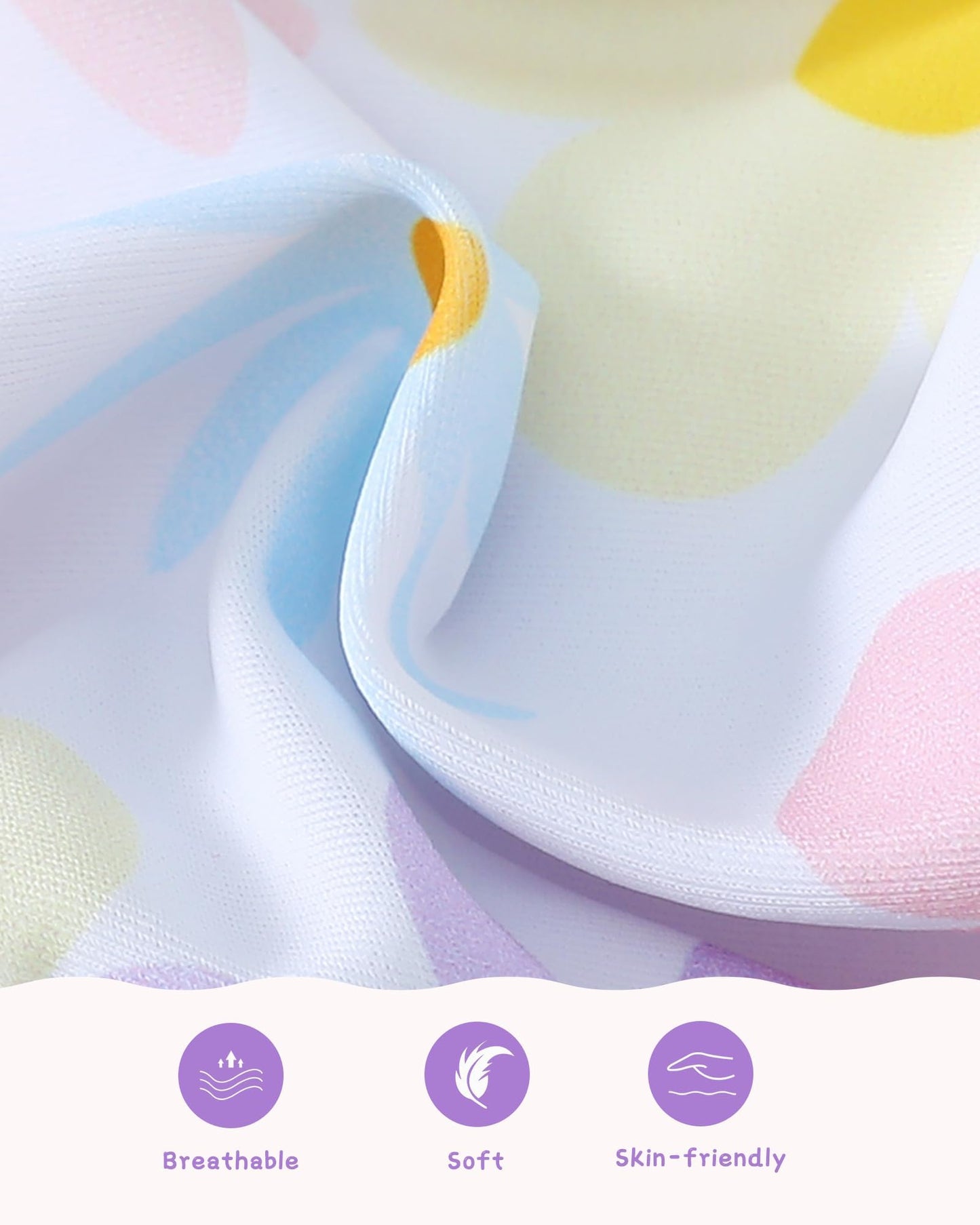 Mioglrie Baby Infant Swimsuit Girl Toddler Bathing Suit Girl Summer Beach Bikini Tankini Swimwear Hat 3-24 Months 2t-5t