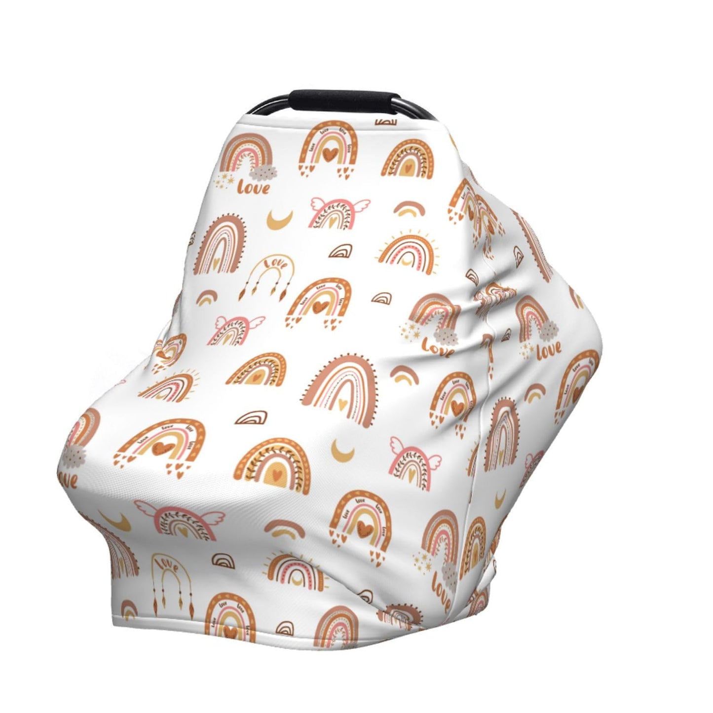 Cute Butterfly Baby Stuff Car Seat Covers Baby Multi-Use Car Seat Canopy Carrier Cover, Breathable Breastfeeding Cover Boys & Girls