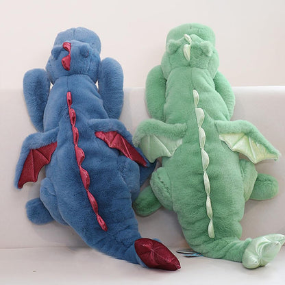 43.3Inches 7Lbs Blue Weighted Dragon Stuffed Animal, Large Blue Weighted Dragon Plush Toy for Kids and Adults(2025 Update Version)