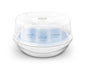 Philips Avent Baby Bottle Sterilizer and Dryer Premium, Removes 99,9% of Bacteria, Chemicals Free, Capacity 6 Bottles/Teats/Accessories, Modular Space Saving Design, Model SCF293