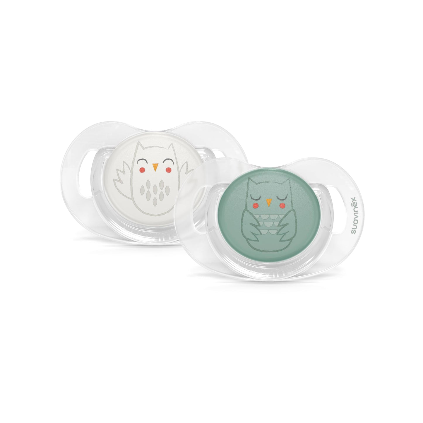 Suavinex Bonhomia SX PRO Physiological Pacifier, Supports Breastfeeding Babies, Pacifiers 18+ Months, 2 Pack Baby Pacifier, Baby Accessories, (Pink/Beige)