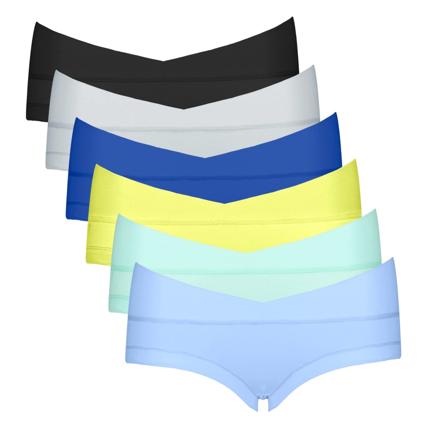 Intimate Portal Maternity Underwear Cotton Pregnancy Postpartum Panties Under the Bump Boyshort Briefs