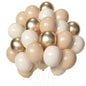 Sage Green Gold White Party Balloons, 50Pcs Sage Green and Gold Confetti Party Balloons For Birthday Baby Shower Engagement Wedding Anniversary Party Decorations