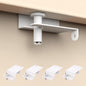 Child Proof Door Top Lock - BILLROAD Top Door Lock for Kids Safety Made of Sturdy Metal | Adjustable Lock Child Safety Top Lock for 0.8-2 inch Thick Interior Doors
