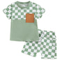 Mubineo Infant Toddler Baby Boy Summer T Shirt Shorts Outfits Short Sleeve Tee Tops Clothes Set