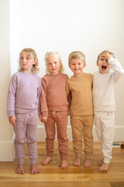 Fall Outfits for Kids and Toddler | Long Sleeve Top and Long Pants Set Baby Sweatsuits