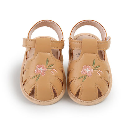 Infant Baby Boys Girls Sandals Summer Baby Wedding Dress Flat Shoes Newborn Crib Shoes First Walkers Prewalkers Shoes