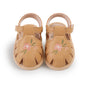 Infant Baby Boys Girls Sandals Summer Baby Wedding Dress Flat Shoes Newborn Crib Shoes First Walkers Prewalkers Shoes