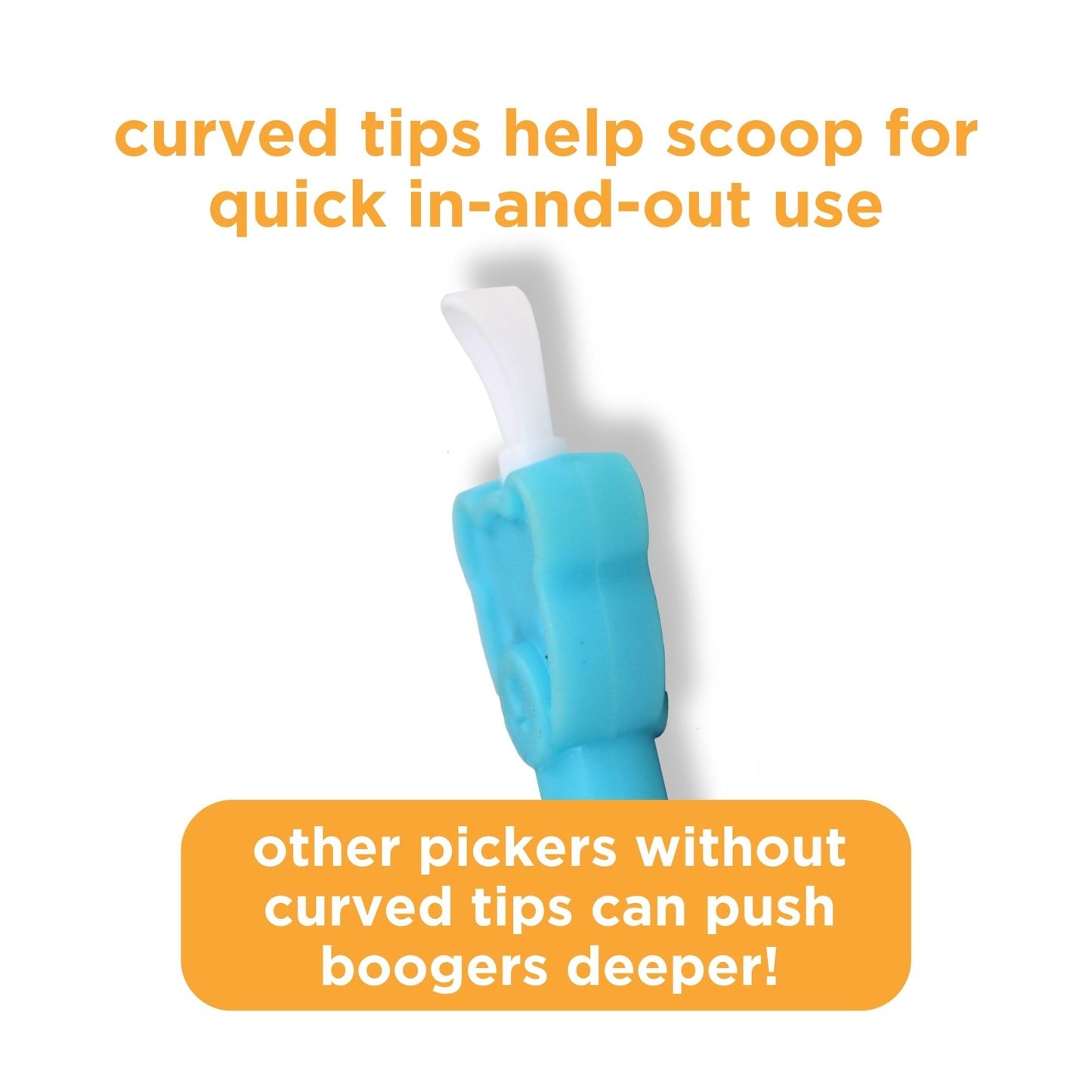 oogiebear: Baby Nose Cleaner & Ear Wax Removal Tool - Safe Booger & Earwax Removal for Newborns, Infants, Toddlers - Dual-Ended - Essential Baby Stuff, Diaper Bag Must-Have, with CASE