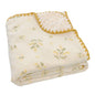 Baby Soft Muslin Thick Blanket Cotton and Dotted Backing Double Layer Receiving Blanket 40"x40" Bunny