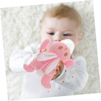 1pc Cover for Baby Bottle Security + Safely Safemend Caterpillar Pink Feeding Bottle