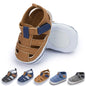 Meckior Baby Infant Boy Girl Sandals Newborn Non-Slip Soft Rubber Sole Sandals for Baby Boys Open-Toe Outdoor Casual Summer First Walkers Shoes