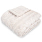 HOMRITAR Baby Blanket for Girls Toddlers 3D Fleece Fluffy Fuzzy Blanket for Baby, Soft Warm Cozy Fleece Blanket, Infant or Newborn Receiving Blanket 330GSM (30 x 40 Inch, Pink)