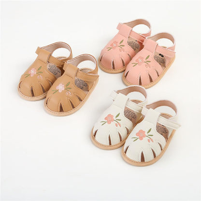 Baby Sandals Infant Boys Girls Summer Dress Flat Shoes Beach Sandals Newborn Crib Shoes First Walkers Prewalkers