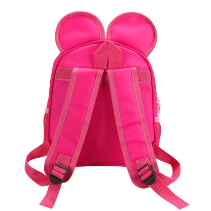 Pink Cute Kid Backpacks for Little Girls Mini Mouse Backpack Toddler Bookbag Small Kids Preschool Backpacks for Girl Backpack Gift Childrens Daycare Book Bag Travel Backpacks Kindergarten Backpack