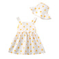 Newborn Infant Baby Girl Dress Toddler Girl Clothes Halter Backless Sleeveless Flower Sundress Summer Dresses for Girl