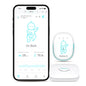 Sense-U Pro Baby Movement Monitor with Arousal Vibration, Movement/Rollover/Overheating Alerts, Audible & App Notifications, Easy Clip-On Design, Smart Sleep Monitor, FSA/HSA Eligible