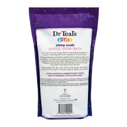 Dr Teal's Kids Gentle Epsom Bath Sleep Soak with Melatonin & Essential Oils