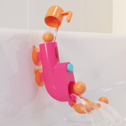 Fill N' Splash Submarine Bath Toys - Toddler Bath Tub Toys for Boys & Girls - Ages 1-5