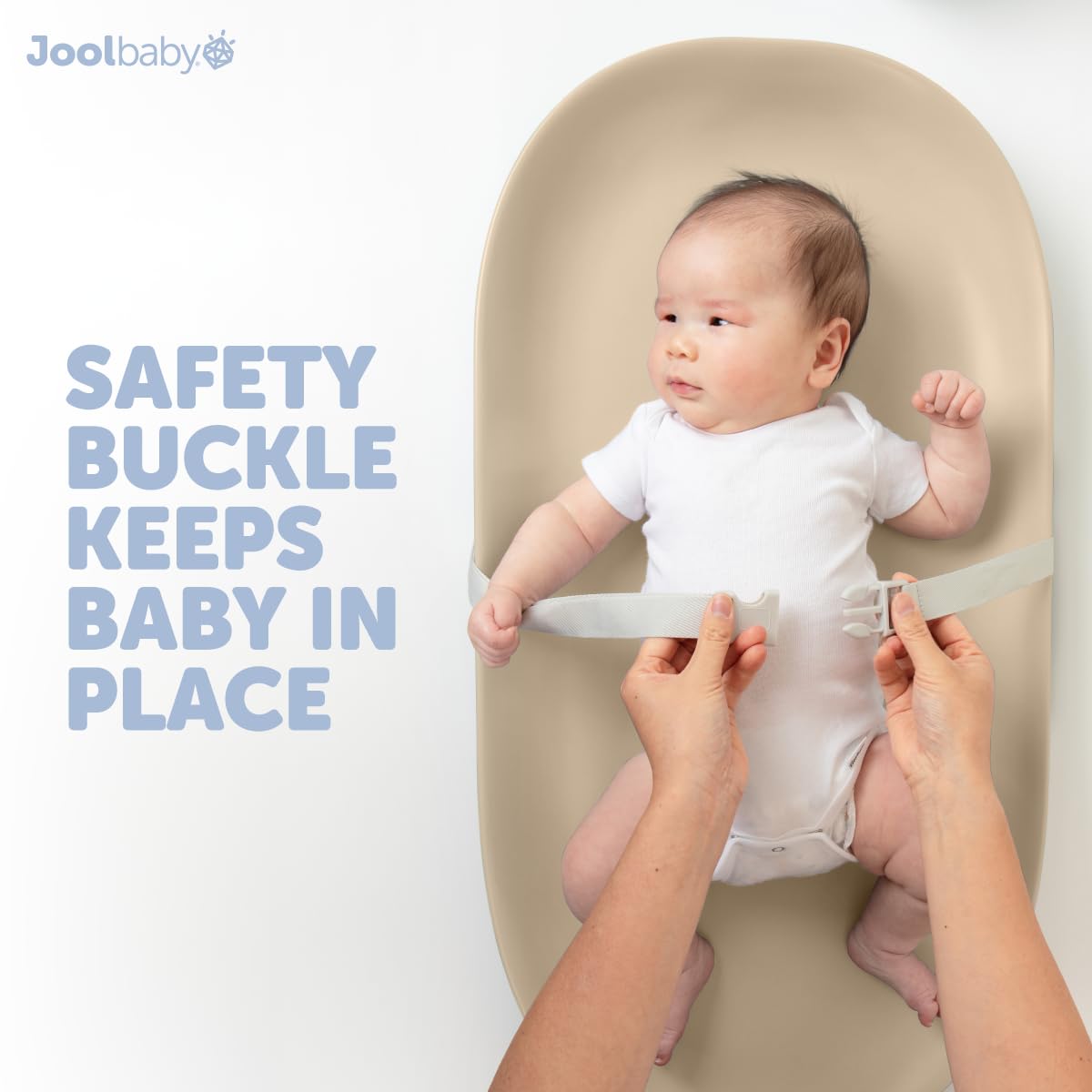 Jool Baby Waterproof Baby Changing Pad - Easy to Clean, Lightweight & Portable - Large Foam Cushion for Comfort (Sage)