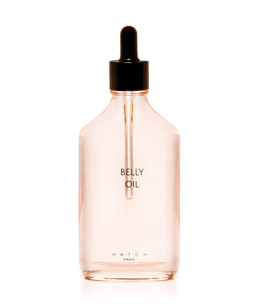 HATCH Belly Oil Mini Me - 1oz Quick-Drying Belly Oil - Vegan & Plant Based Nutrient Rich - Supports Skin Throughout Pregnancy