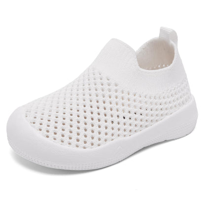 Eashi Baby Boy Girl Non-Skid Indoor Infant Walking Shoes Breathable Warm Elastic Sock Shoes with Memory Sole Protect Toes Outdoor Sneakers