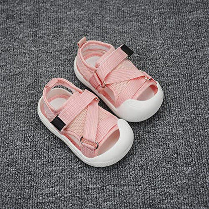 OAISNIT Baby Boys Girls Sports Sandals Lightweight Anti-Slip Rubber Sole Beach Aquatic Water Shoes Summer Toddler First Walking Shoe