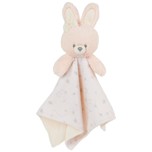 GUND Baby Sustainably Soft Puppy Lovey, Stuffed Animal Plush Blanket Made from 100% Recycled Materials, for Babies and Newborns, Blue/Cream, 10”