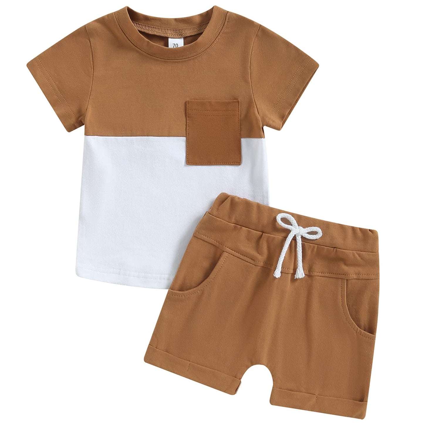 Mubineo Infant Toddler Baby Boy Summer T Shirt Shorts Outfits Short Sleeve Tee Tops Clothes Set