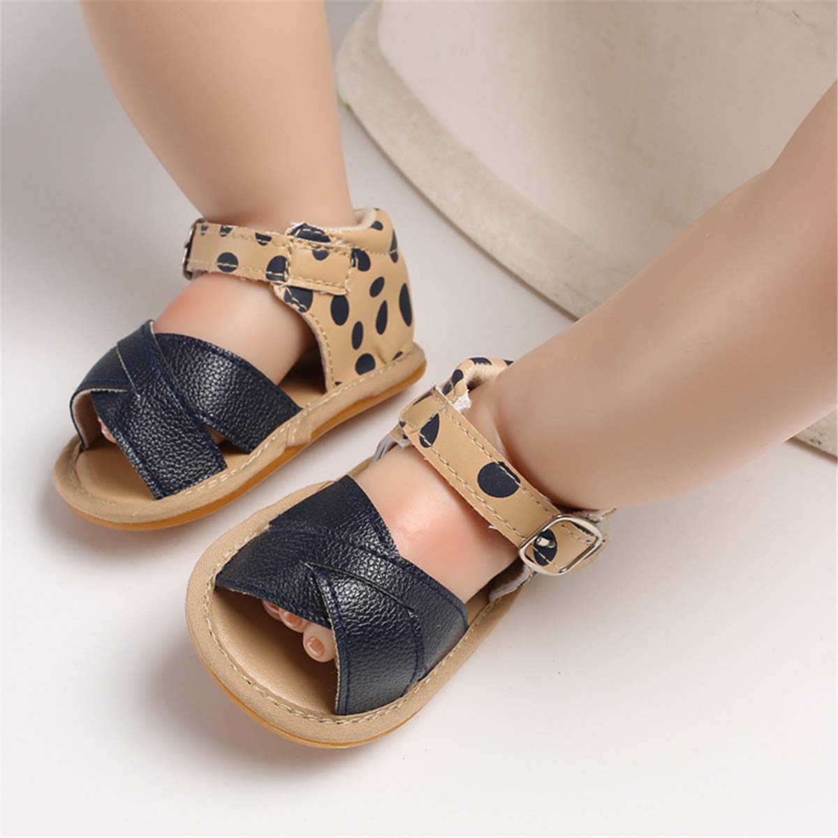 Baby Girl Sandals Summer Crib Shoes Bowknot Soft Sole Infant Girls Princess Dress Flats First Walker Shoes