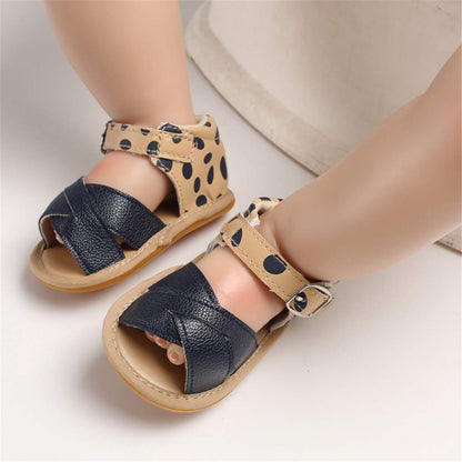 Baby Girl Sandals Summer Crib Shoes Bowknot Soft Sole Infant Girls Princess Dress Flats First Walker Shoes