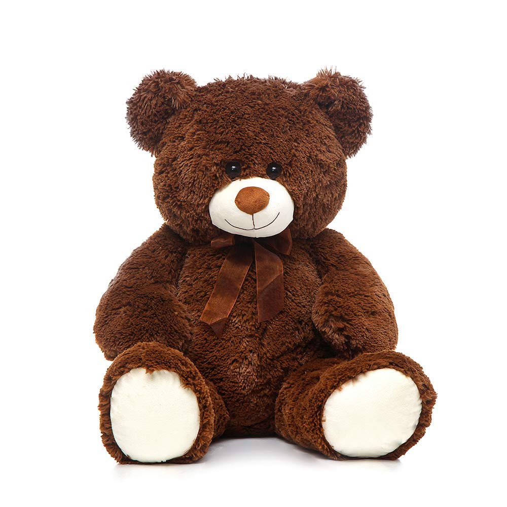 51 inch Big Teddy Bear Cute Giant Stuffed Animals Soft Plush Toy for Girlfriend Kids for Birthday Christmas Valentine's Day