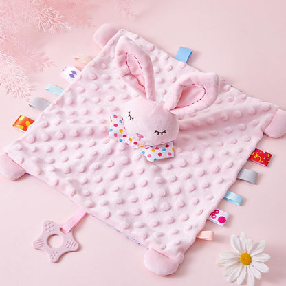 Golray 9pcs Baby Girl Gifts, Baby Shower Gifts for Girls Baby Toys 0-6 Months with Bunny Rattle, Blanket/Onesies/Headband/Socks, New Born Essential Stuff, Gender Reveal Ideas Infant Baby Gift Basket