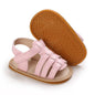 LAFEGEN Baby Boys Girls Summer Sandals 2 Straps Anti Slip Soft Sole Beach Infant Shoes Toddler First Walker Newborn Crib Shoes(3-18Months)