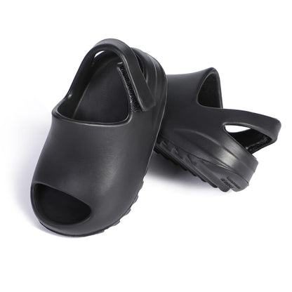 bolukets Toddler Little Kids Slides Sandals, Summer Slip On Lightweight Slippers for Boys and Girls, Beach Pool Anti-Slip Water Shoes Indoor Outdoor Sandals