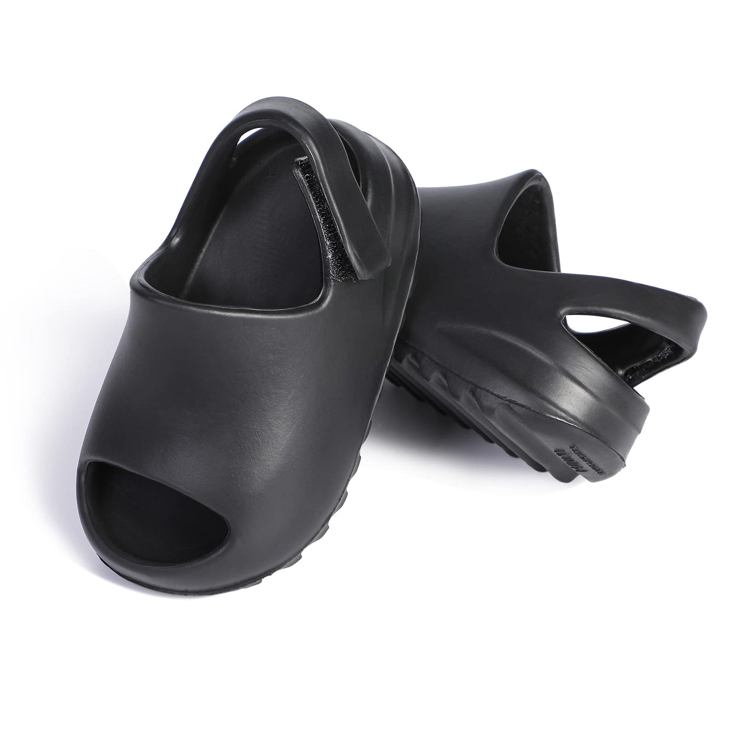 bolukets Toddler Little Kids Slides Sandals, Summer Slip On Lightweight Slippers for Boys and Girls, Beach Pool Anti-Slip Water Shoes Indoor Outdoor Sandals