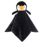 Baby Gray Penguin Soft Stuffed Animal Security Blanket, Plush Penguin Character Lovey Blanket, Baby Shower/Nursery Gift, Newborn Infant Toddler Snuggle Blankie for Girls Boys, 14 Inches