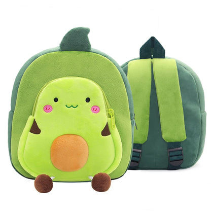 Toddler Backpack for Boys and Girls, Cute Soft Plush Animal Cartoon Mini Backpack Little For Kids 2-6 Years (Cows)