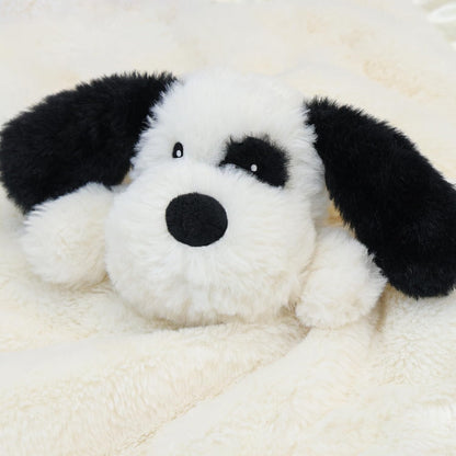 Bear Security Blanket Soft Baby Lovey Fluffy Blanket Unisex Lovie Snuggle Toy Baby Bear Stuffed Gift for Newborn, Boys and Girls, 13.5 Inch