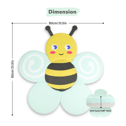 Baby Bath Flower for Sink, Non-Slip Flower Bathtub for Infants 0-6 Months, Soft Baby Sink Bath Cushion for Babies Bath Time, Newborns Bath Essentials Must Haves-Butterfly
