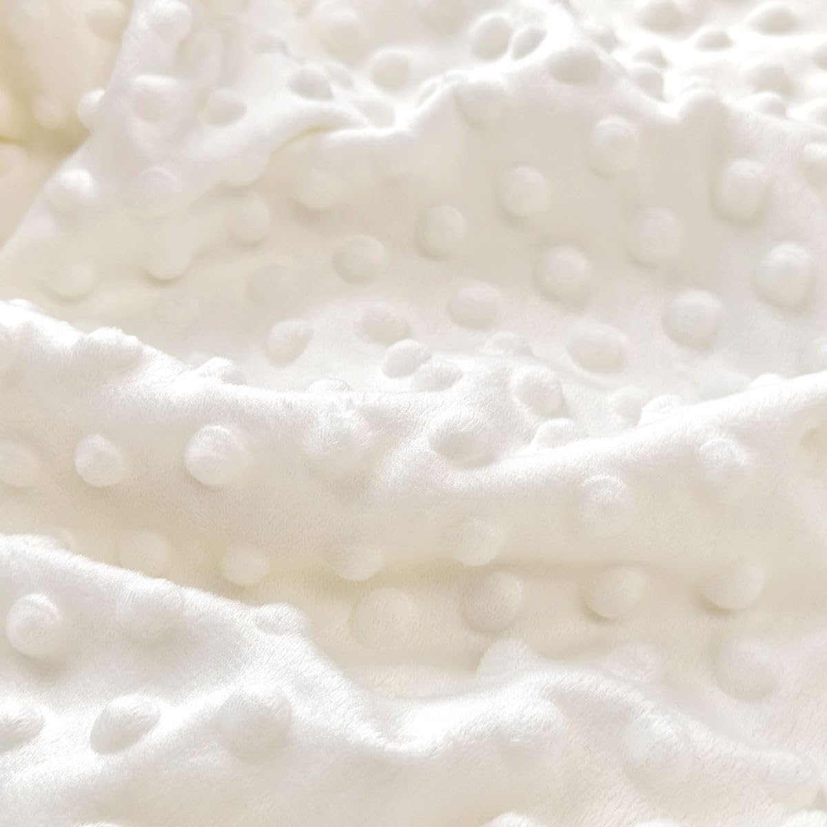 Baby Soft Muslin Thick Blanket Cotton and Dotted Backing Double Layer Receiving Blanket 40"x40" Bunny