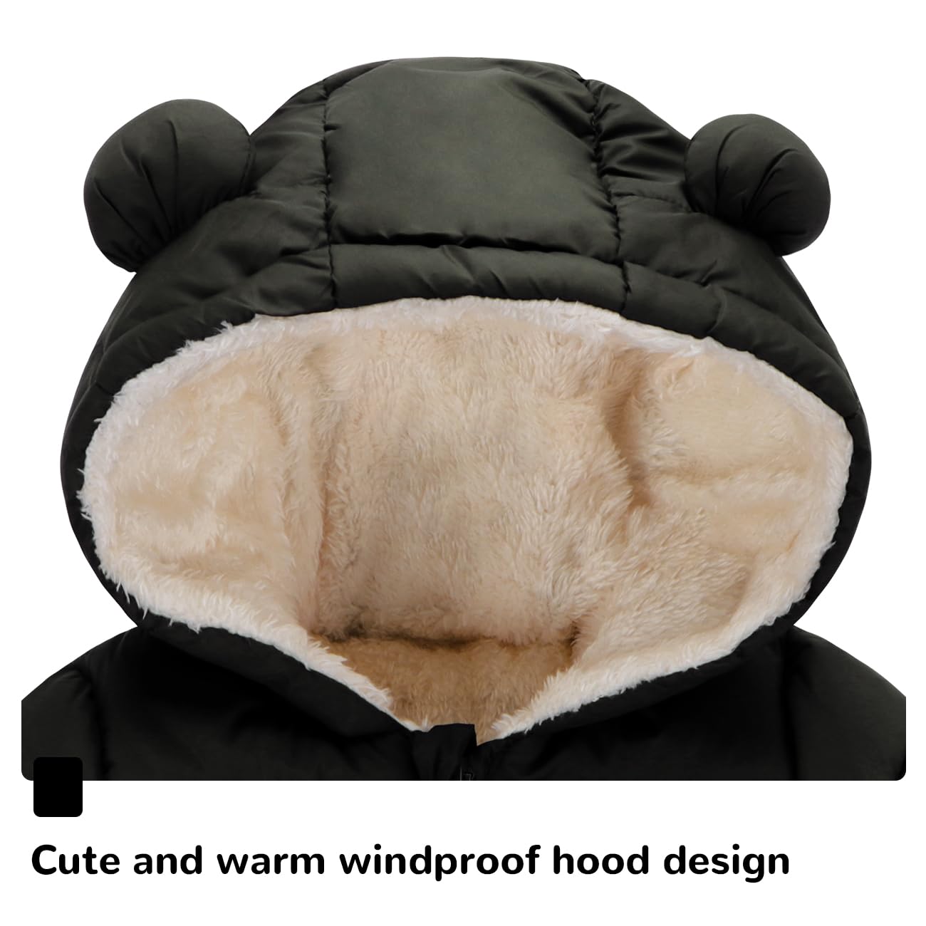 Newborn Baby Girls Fleece Outerwear Jacket Toddler Winter Coat Infant Clothes