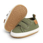 Baby Girls Boys Shoes Soft Anti-Slip Sole Newborn First Walkers High Top Canvas Denim Unisex Infant Sneaker