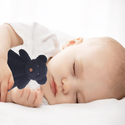Baby Brown Teddy Bear Soft Stuffed Animal Security Blanket, Plush Bear Character Lovey Blanket, Baby Shower/Nursery Gift, Newborn Infant Toddler Snuggle Blankie for Boys Girls, 14 Inches